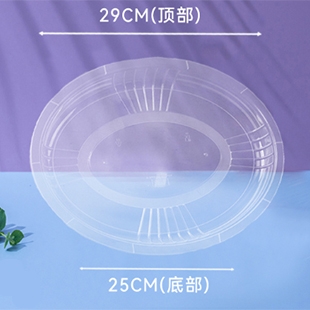 9寸椭圆注塑盘 10个/包X20包